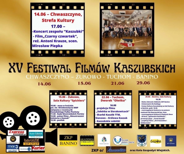 Obchody 66. Kaszubskiego Pułku Piechoty i XV Festiwal Filmów Kaszubskich.