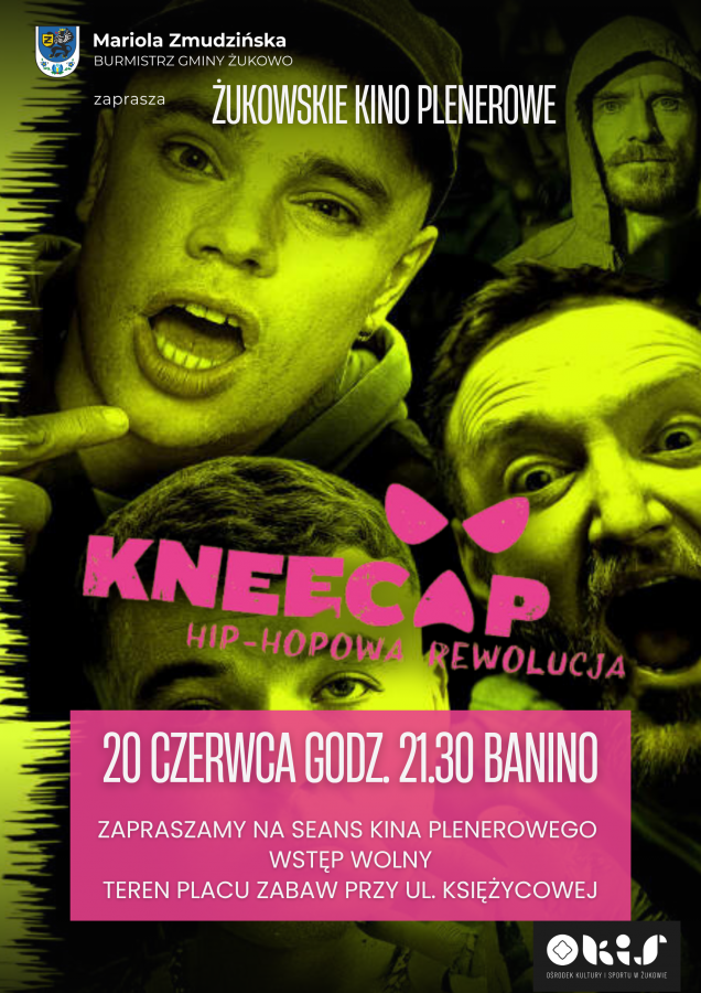 Kolejny seans w ramach Żukowskiego Kina Plenerowego już 20 czerwca w Baninie.