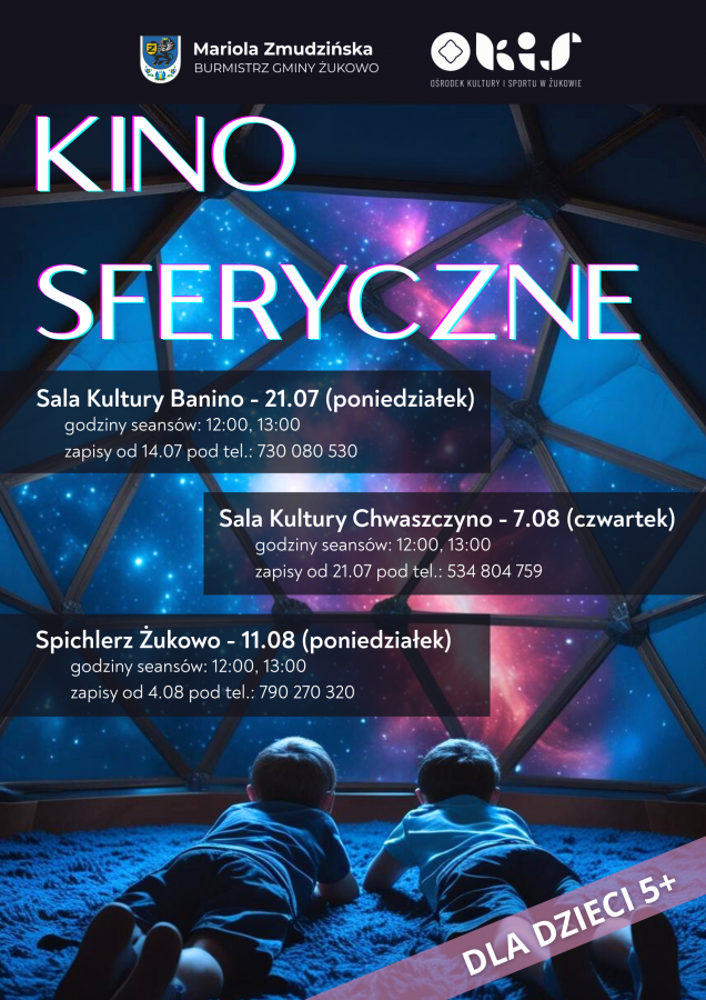 Bezpłatne pokazy w Kinie Sferycznym dla Dzieci!