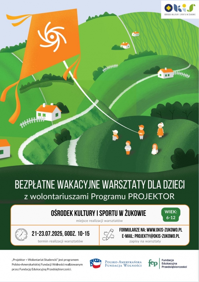 Wakacyjne Warsztaty z PROJEKTOREM — bezpłatne zajęcia edukacyjne dla dzieci!