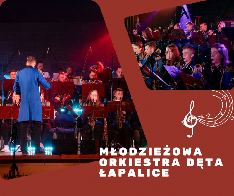 Koncert Młodzieżowej Orkiestry Dętej Łapalice