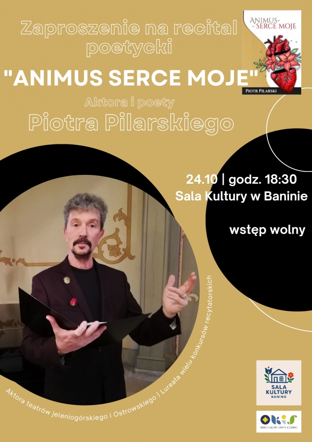 Recital poetycki „Animus serce moje”