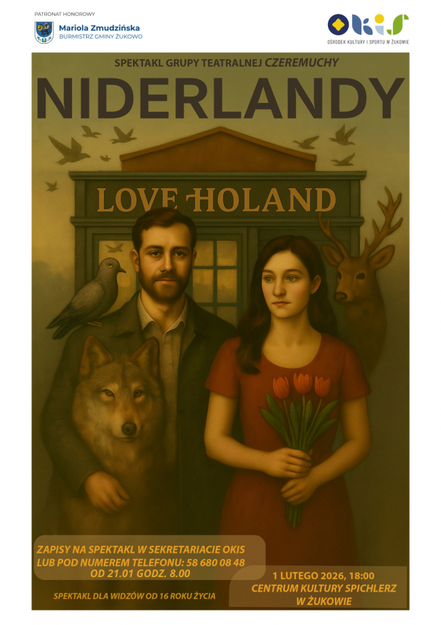 Spektakl "Niderlandy" w wykonaniu Grupy Teatralnej Czeremuchy