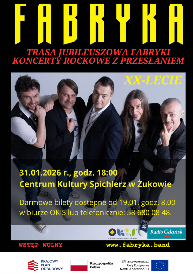 Koncert zespołu Fabryka
