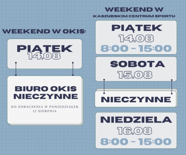 WAŻNY KOMUNIKAT!