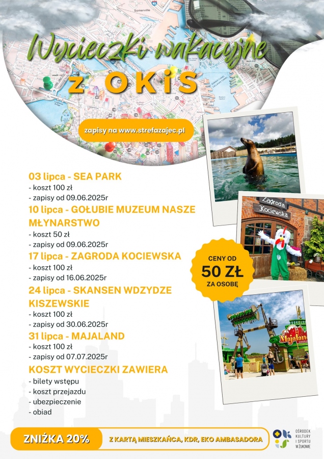 Wakacyjne wycieczki dla dzieci!