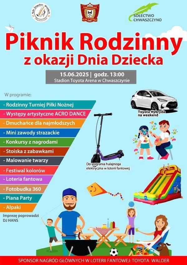 Piknik Rodzinny z okazji Dnia Dziecka
