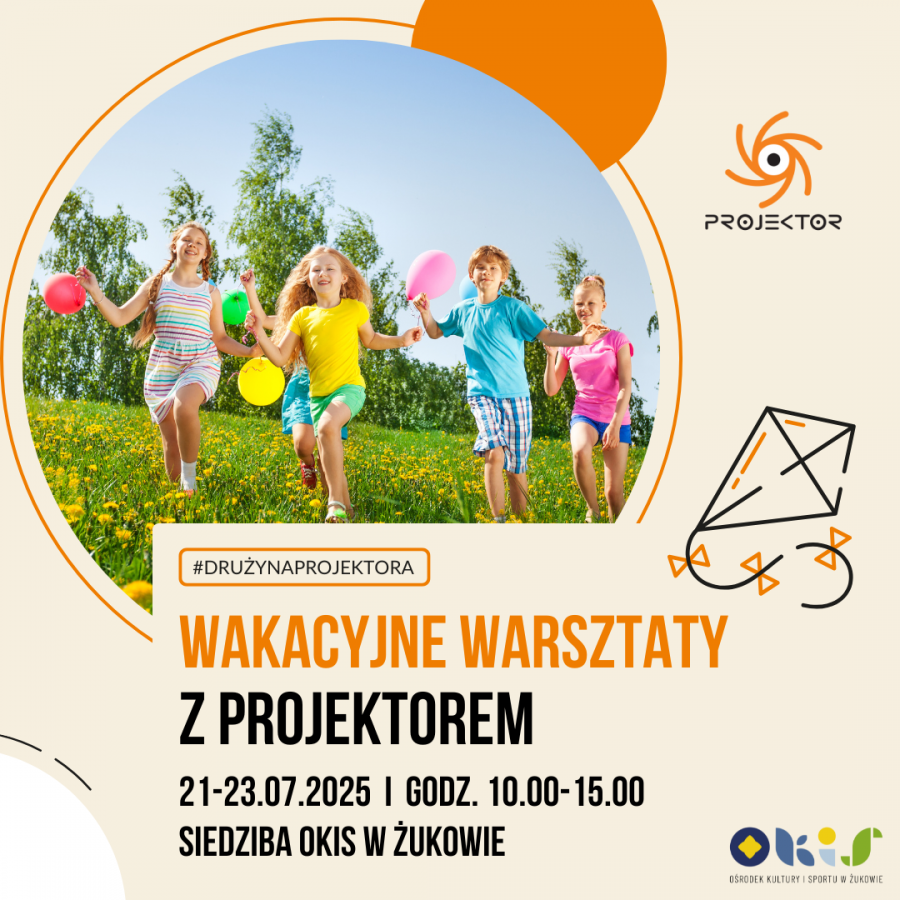 Wakacyjne warsztaty z projektorem - zajęcia dla dzieci