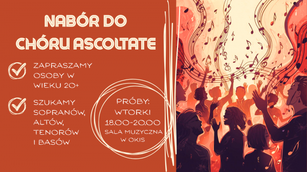 Dołącz do Chóru Ascoltate!
