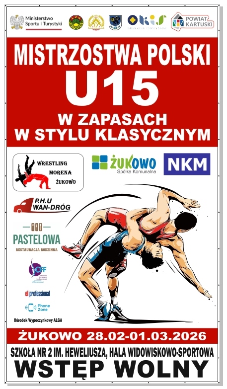 Mistrzostwa Polski U-15 w zapasach w stylu klasycznym