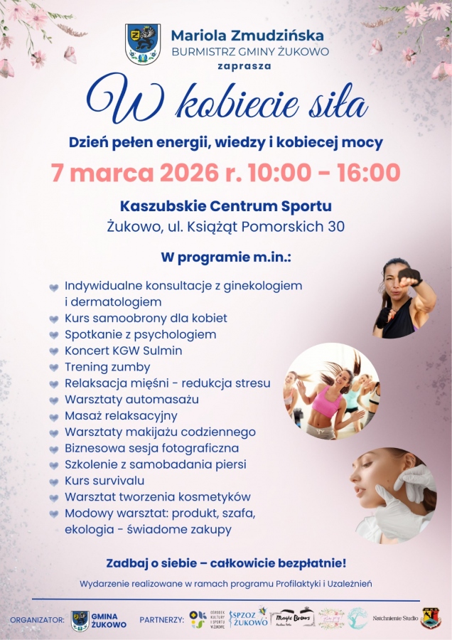 Dzień dla kobiet w Żukowie „W kobiecie siła"