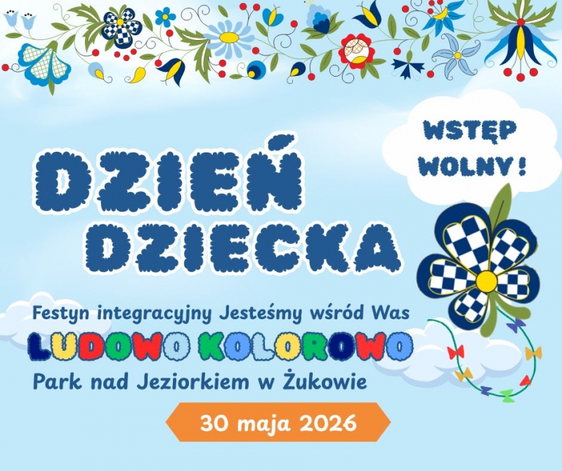 Dzień dziecka - Ludowo kolorowo